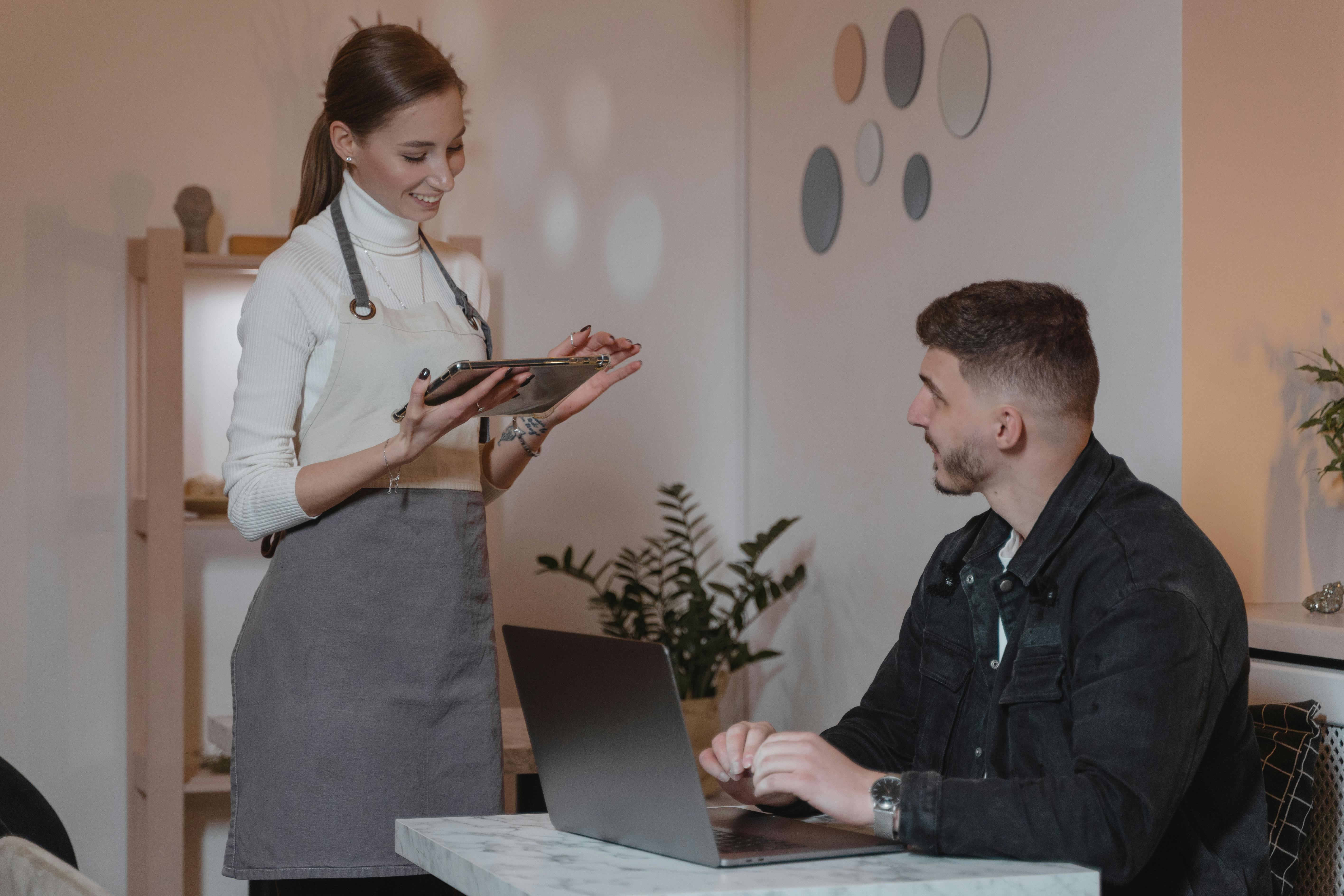 Modern hospitality uniform style