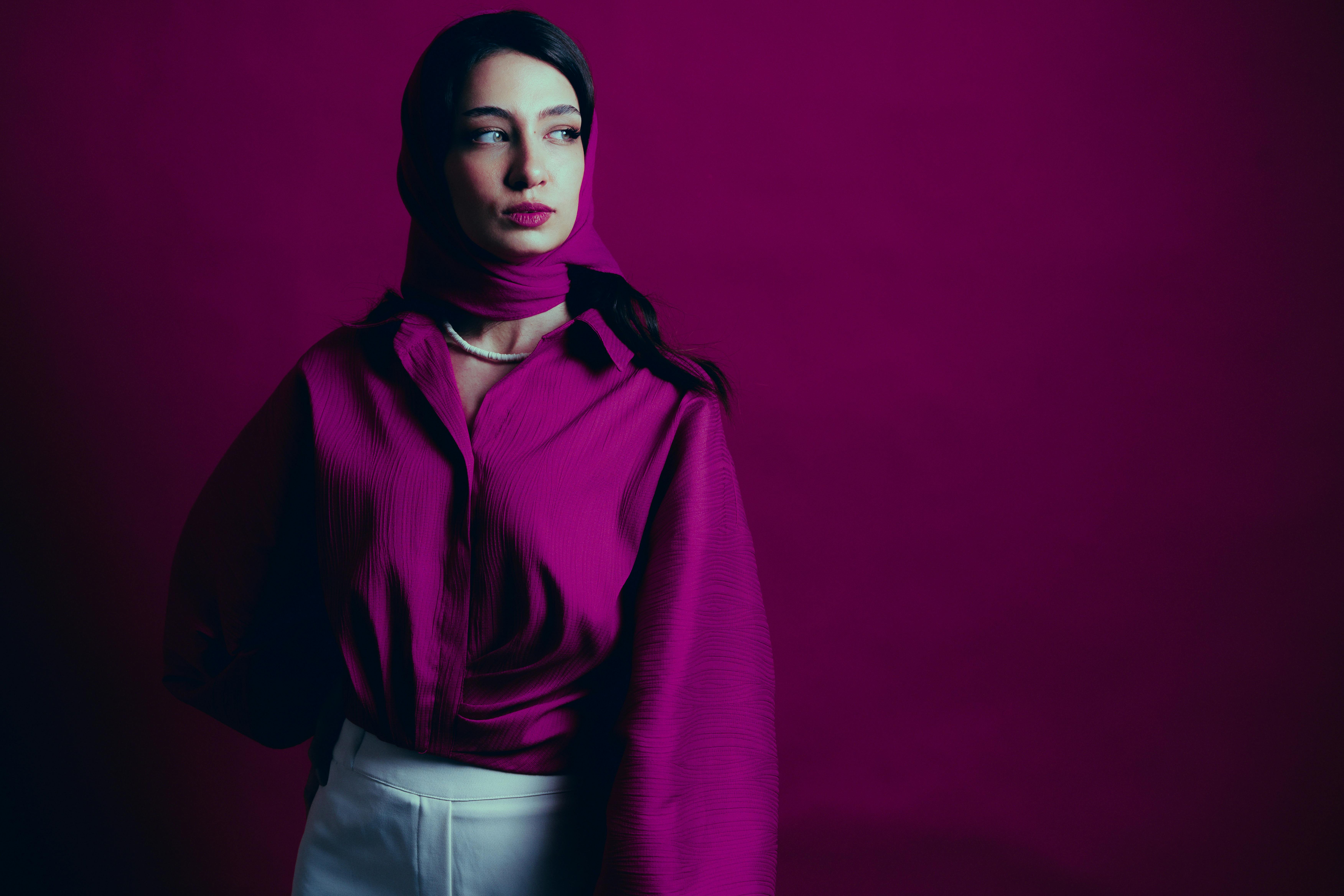 Hot Magenta corporate uniform