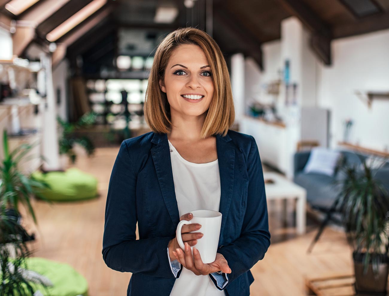 Corporate uniform design showing subtle logo placement and professional branding