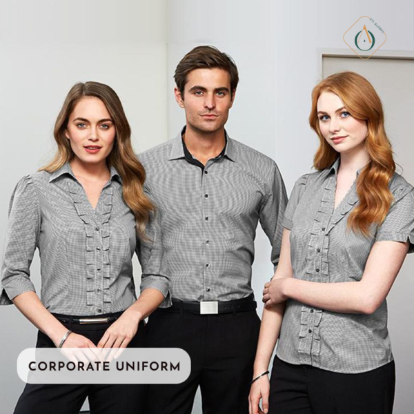 Corporate uniform T-shirts manufactured by V&S Enterprises